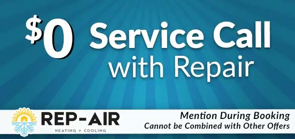 $0 Service Call with Repair - Rep Air